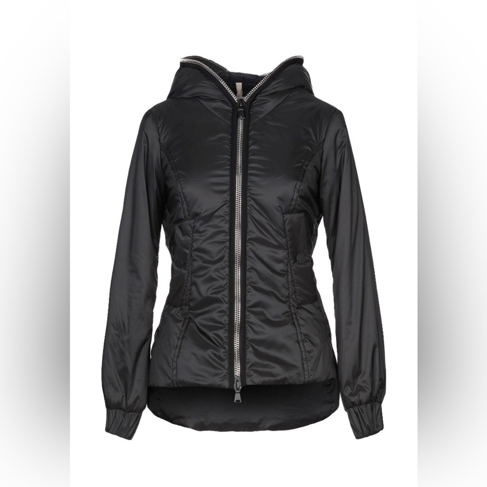 GEOSPIRIT Italy Down Jacket sz 12 NWT fitted packable designer